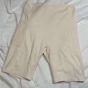 Adidas Beige Athletic Shorts